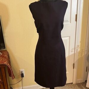 Karen Scott Elegant Black Midi Dress